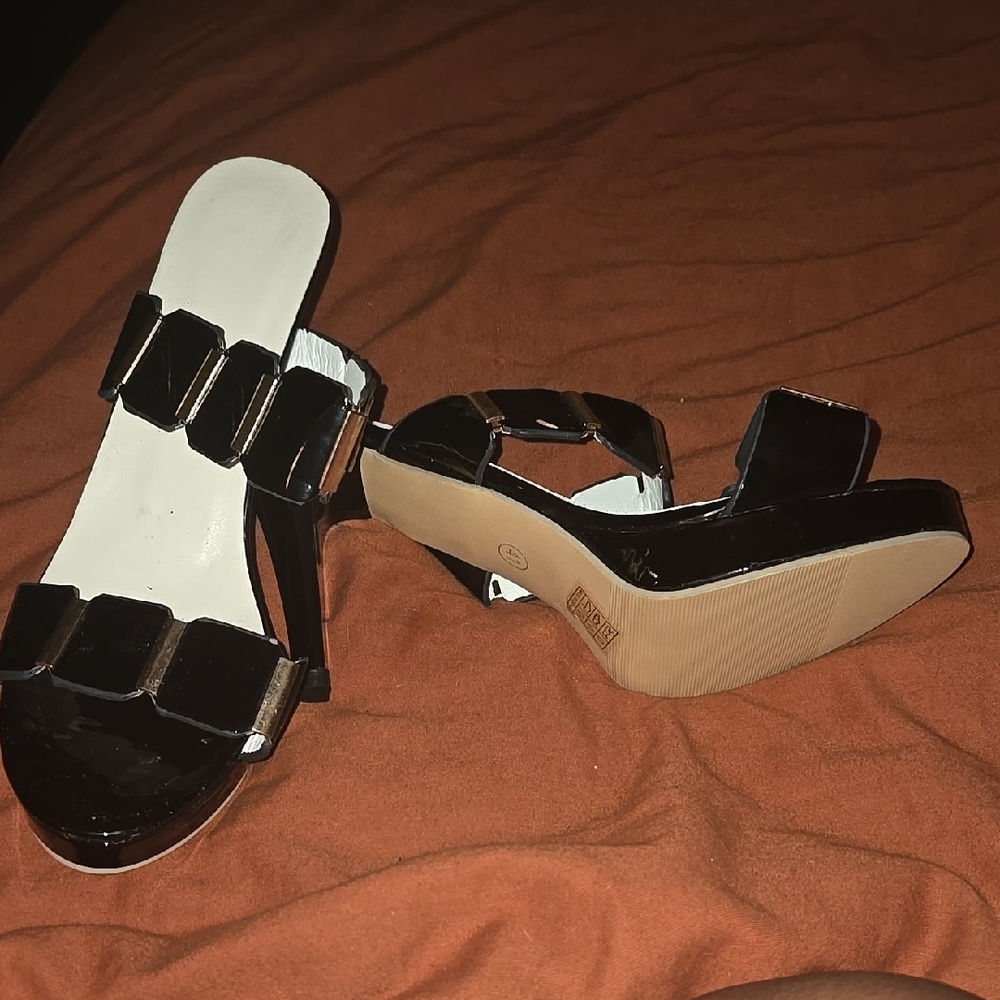 Elegant Black Women's Heels